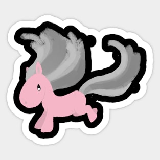 Pink Uni Sticker